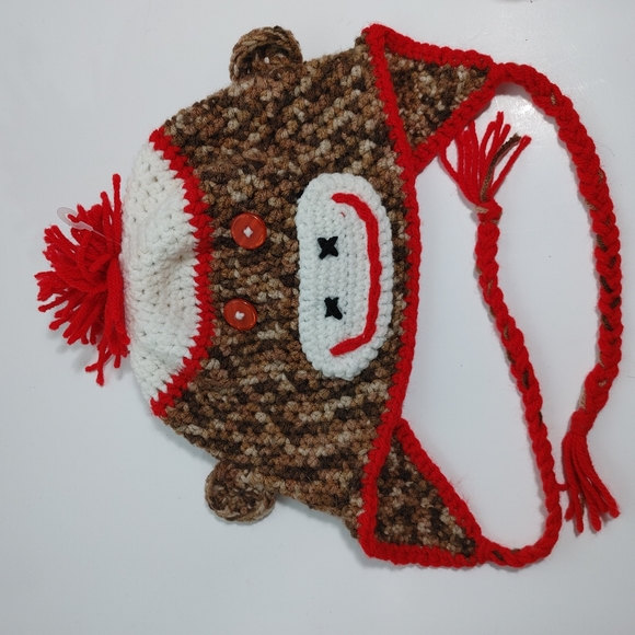 Sock Monkey Hat - Picture 1 of 4